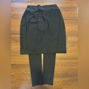 Sweet Lemon Thyme Athletic Skirt with Leggings